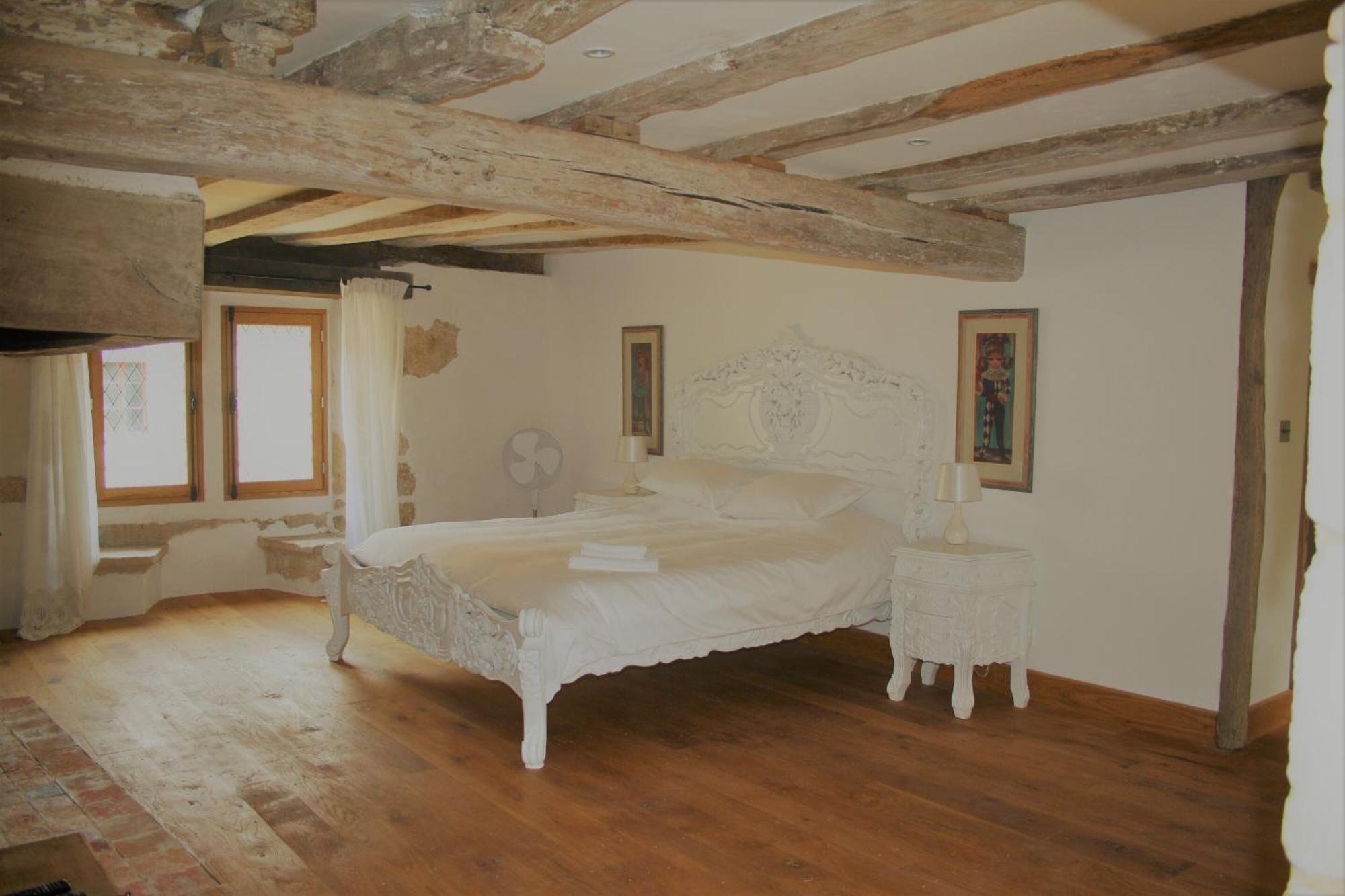 Asnieres-sur-Vegre 마누아르 드 라 바세 쿠르 B&B 외부 사진